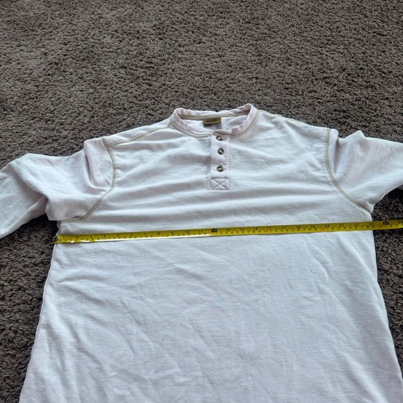 Big Sky Outfitters Men’s Light Pink Cotton Henley Shirt Long Sleeve L - Picture 7 of 7